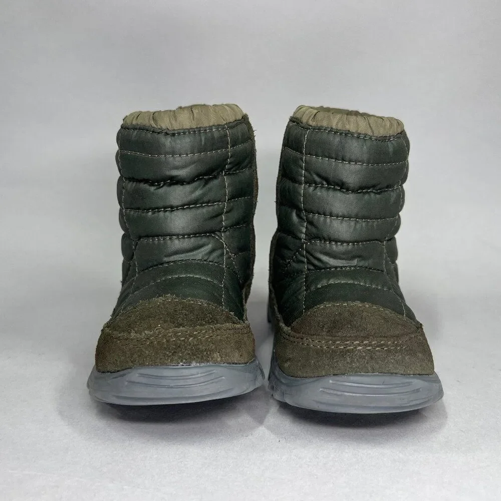 The‎ North Face Boy's Size 5 Green Winter Boots